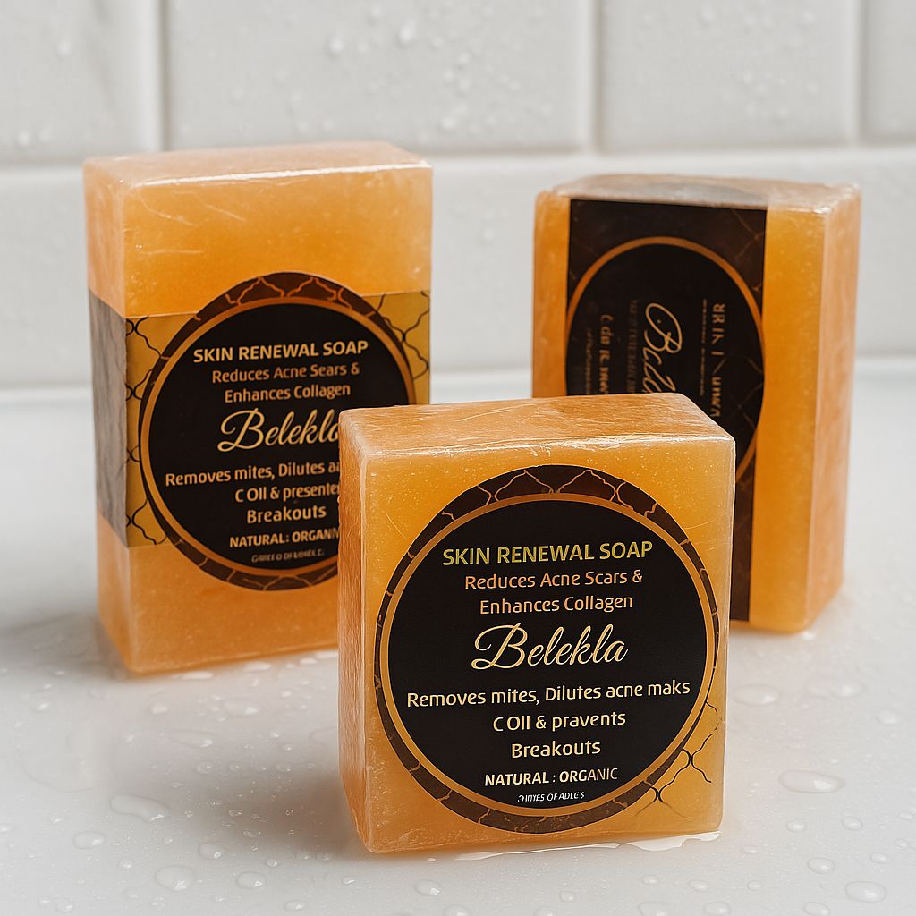 Belekla Skin Renewal Soap – Natural Botanical Cleansing Bar