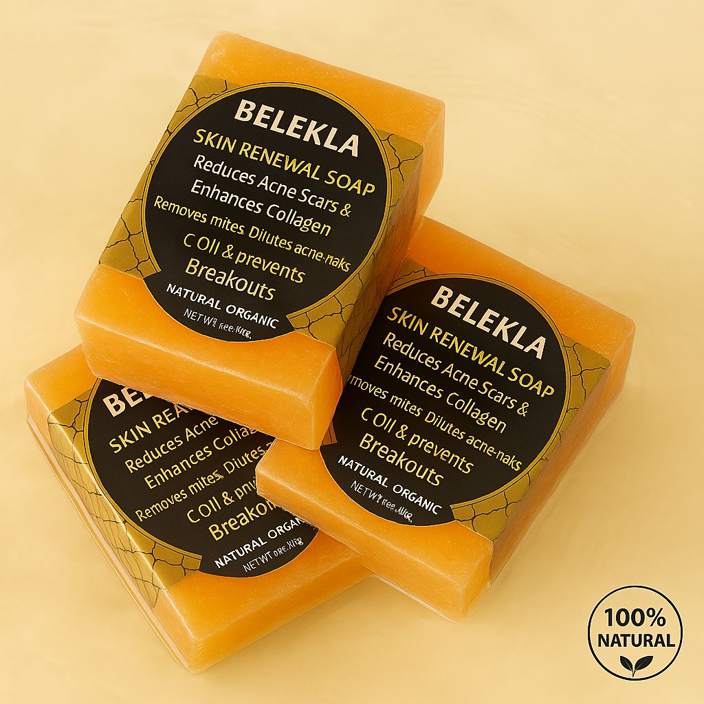 Belekla Skin Renewal Soap – Natural Botanical Cleansing Bar